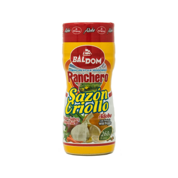 SAZON CRIOLLO RANCHERO CON PIMIENTA 260 G